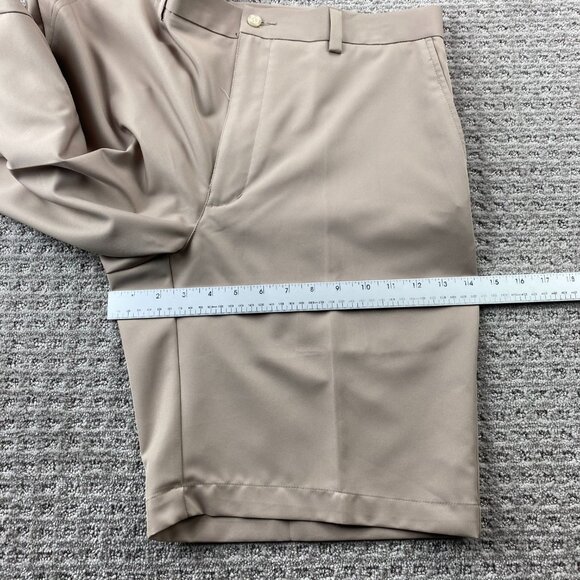 Grand Slam Performance Golf Khaki Shorts Men Size 36 Brown Golfer Golfing Sports - Picture 10 of 12